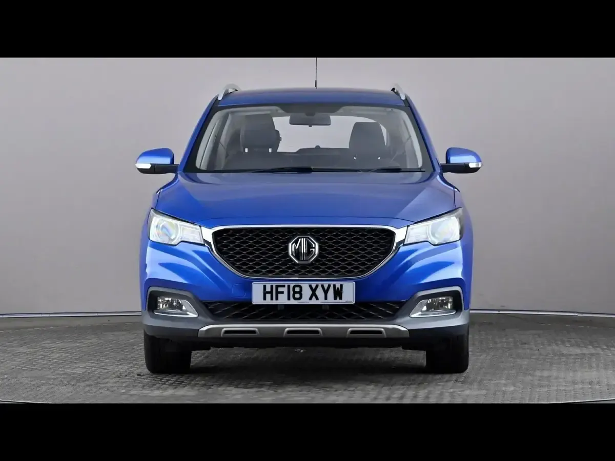 Used MG ZS Exclusive 106 HP (77 kW) 2018 Blue SUV