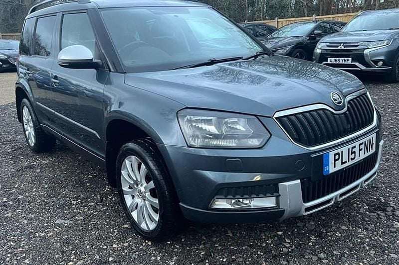 Used Skoda Yeti SE 110 HP (80 kW) 2015 Grey SUV