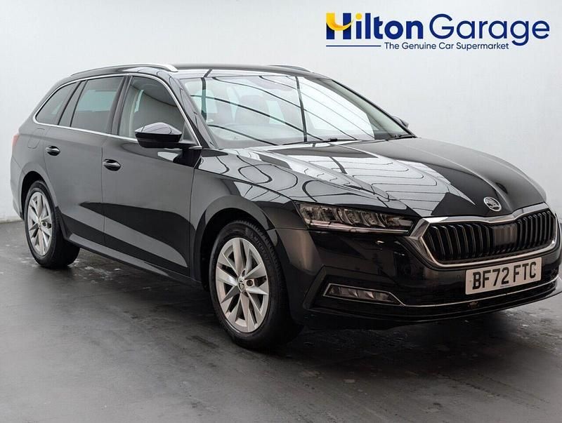 Black Used 2022 Skoda Octavia SE L Estate | £18,650 (Fair price) - Image 1/4