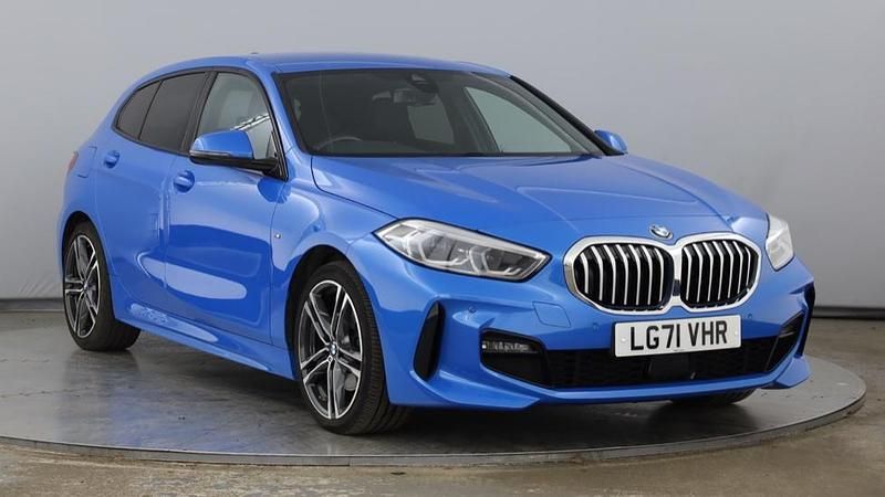 Blue Used 2021 BMW 118 M Sport Hatchback | £17,750 (Fair price) - Image 1/4