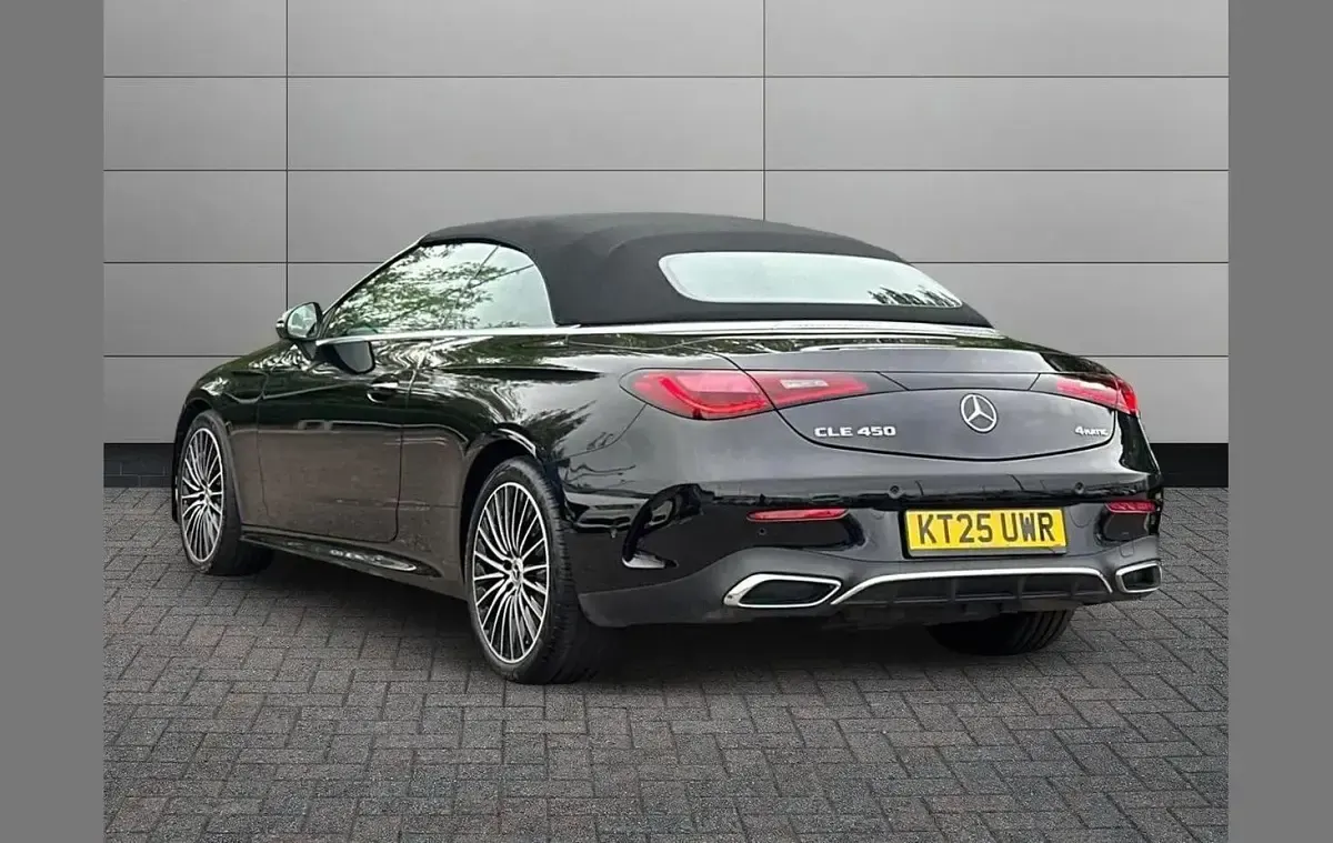 Used Mercedes CLE450 AMG Line Premium 375 HP (275 kW) 2025 Black Cabriolet