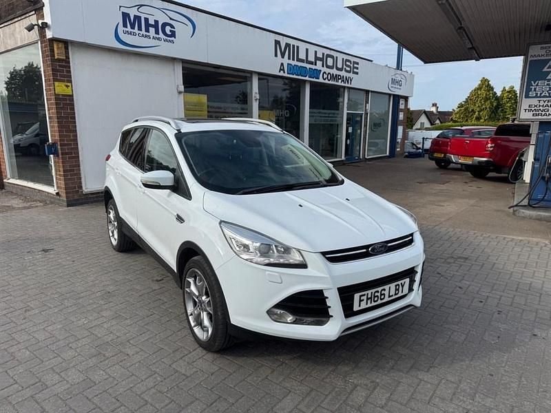 White Used 2016 Ford Kuga Titanium X SUV | £9,999 (A bit pricey) - Image 1/4