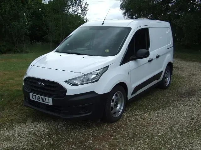 Used Ford Transit 100 HP (73 kW) 2019 White Van