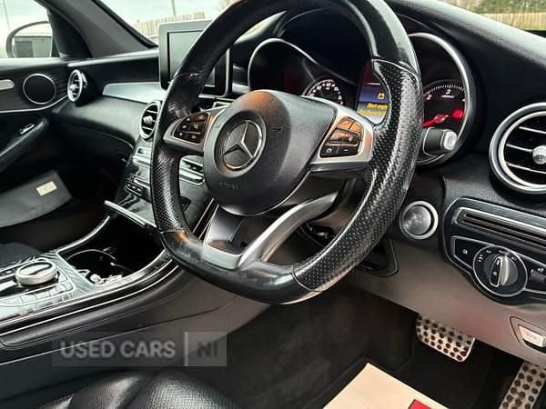 Used Mercedes GLC220 AMG line 2018 Blue Estate