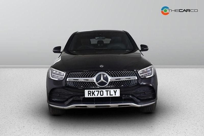 Used Mercedes GLC220 AMG line 2020 Black Coupe