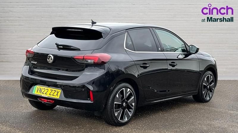Used Vauxhall Corsa-e Elite 100 kW (136 HP) 2022 Black Hatchback