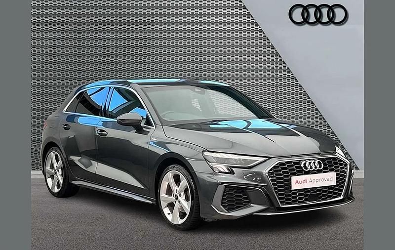 Used Audi A3 S-Line 147 HP (108 kW) 2023 Grey Sedan