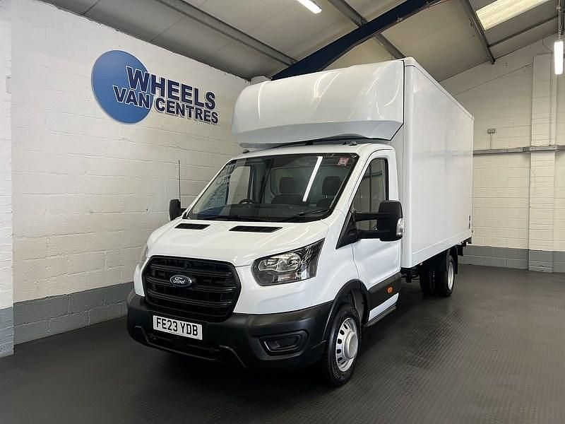 Used Ford Transit 130 HP (95 kW) 2023 White Cabriolet