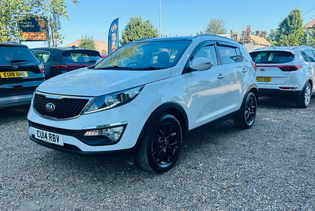 Used Kia Sportage 115 HP (84 kW) 2014 White SUV
