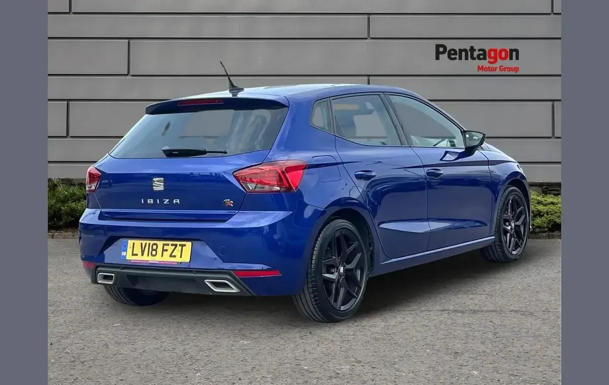Used Seat Ibiza FR 113 HP (83 kW) 2018 Blue Hatchback