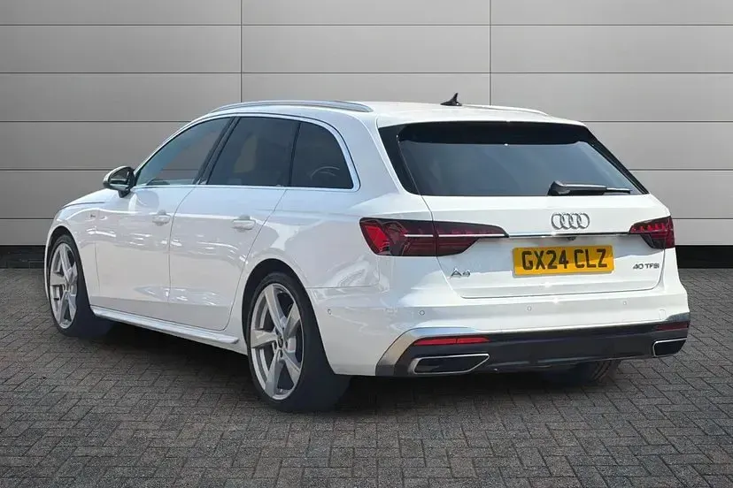 Used Audi A4 S-Line 204 HP (150 kW) 2024 Arkona white Estate