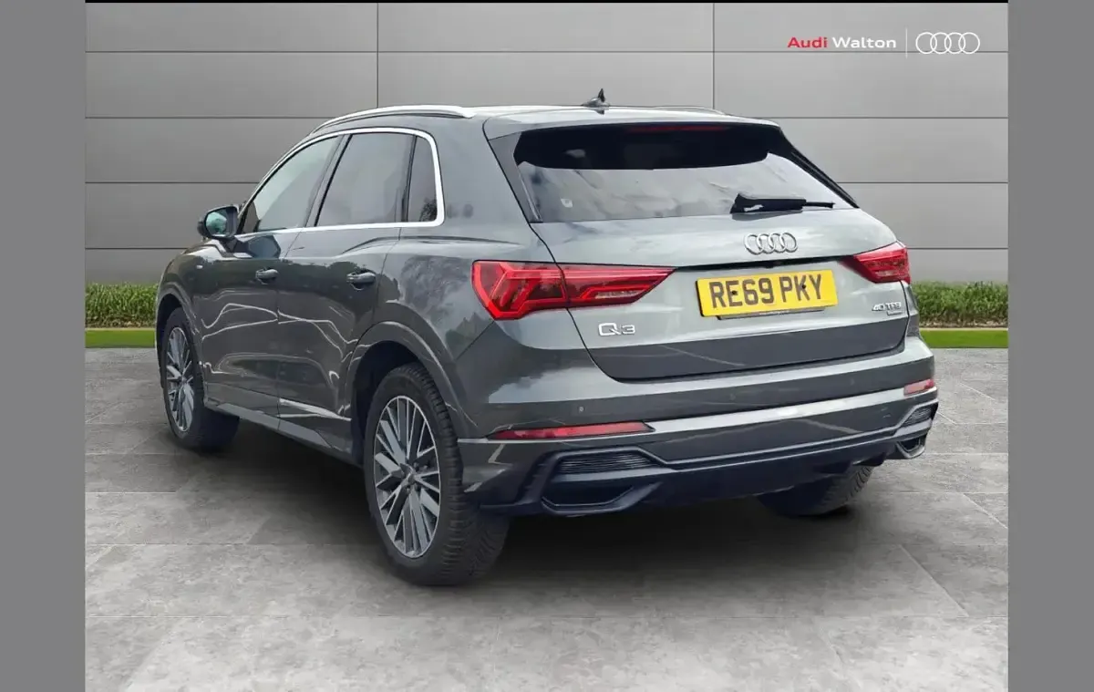 Begagnad Audi Q3 S-Line 187 HK (137 kW) 2019 Grå SUV
