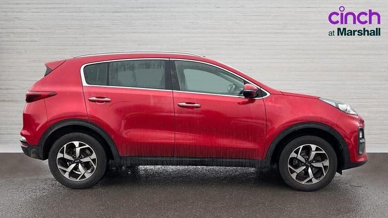 Used Kia Sportage 130 HP (95 kW) 2021 Red SUV