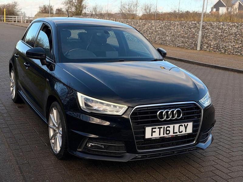 Black Used 2016 Audi A1 S-Line Hatchback | £10,250 (Fair price) - Image 1/4