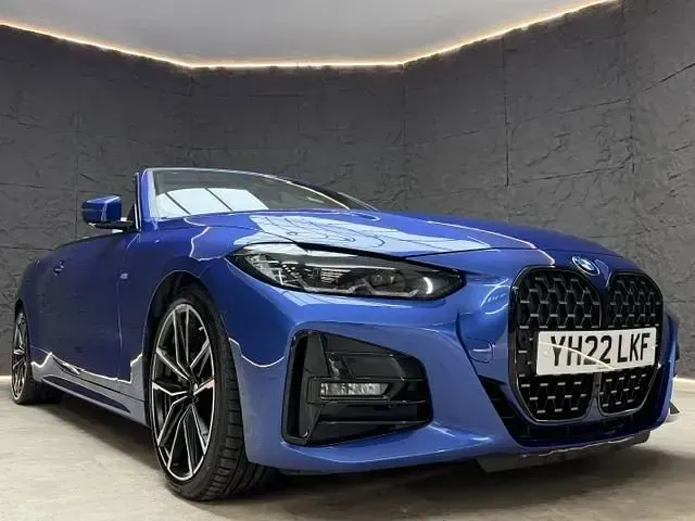 Used BMW 420 Cabriolet M Sport 2022 Blue Cabriolet
