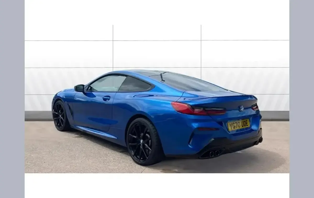 Used BMW 840 Comfort Edition 320 HP (235 kW) 2020 Blue Coupe