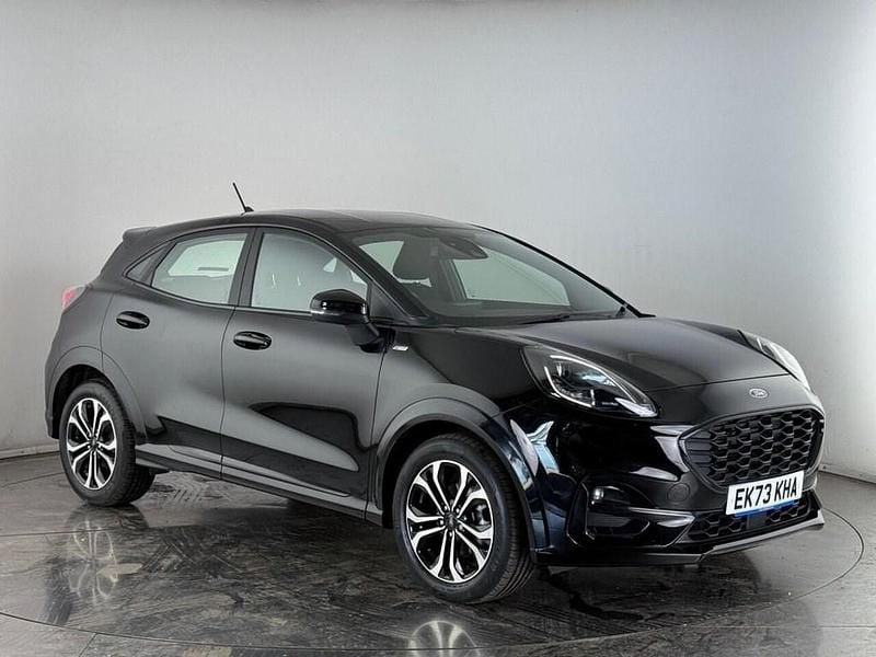 Black Used 2023 Ford Puma ST-Line Hatchback | £18,200 (Good price) - Image 1/3