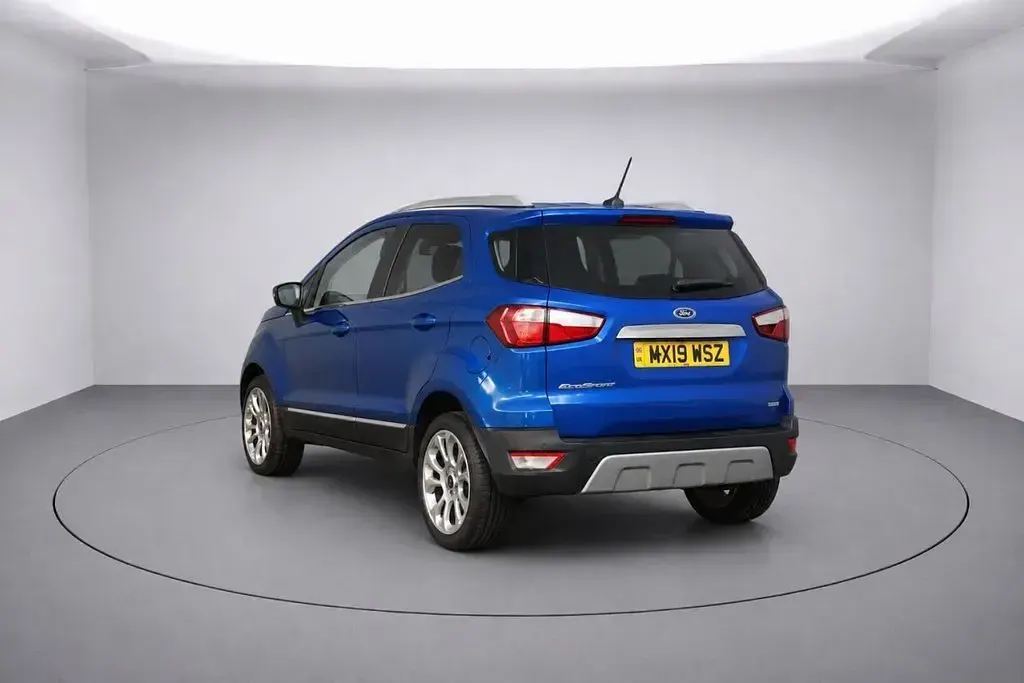 Used Ford Ecosport Titanium 125 HP (91 kW) 2019 Blue SUV