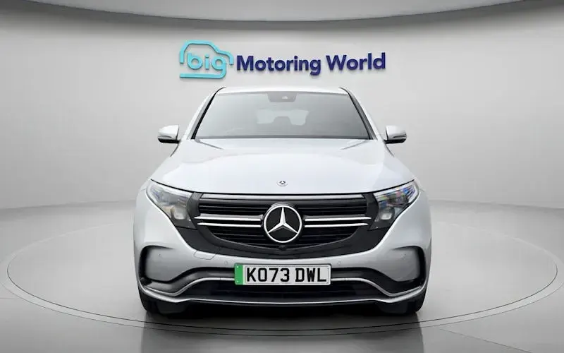 Used Mercedes EQC400 AMG line 300 kW (408 HP) 2023 Silver SUV
