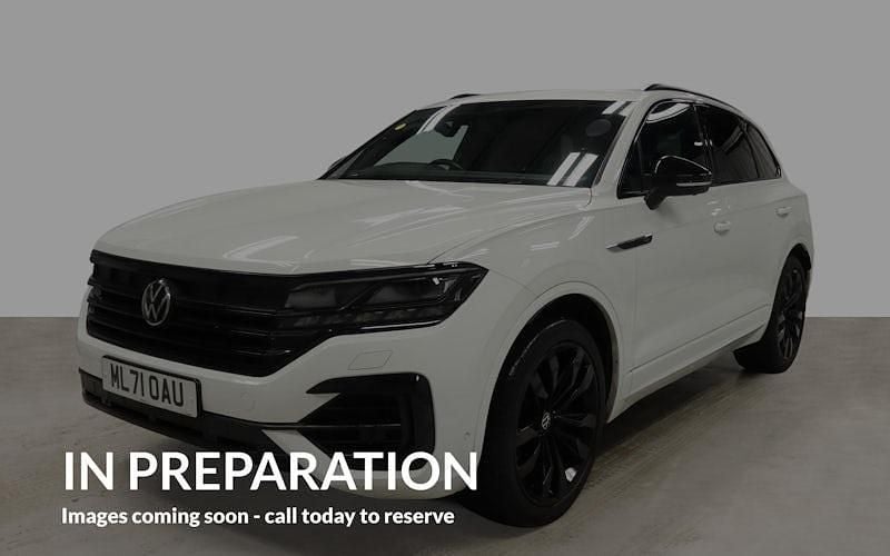 Used VW Touareg Black Edition 340 HP (250 kW) 2022 White SUV