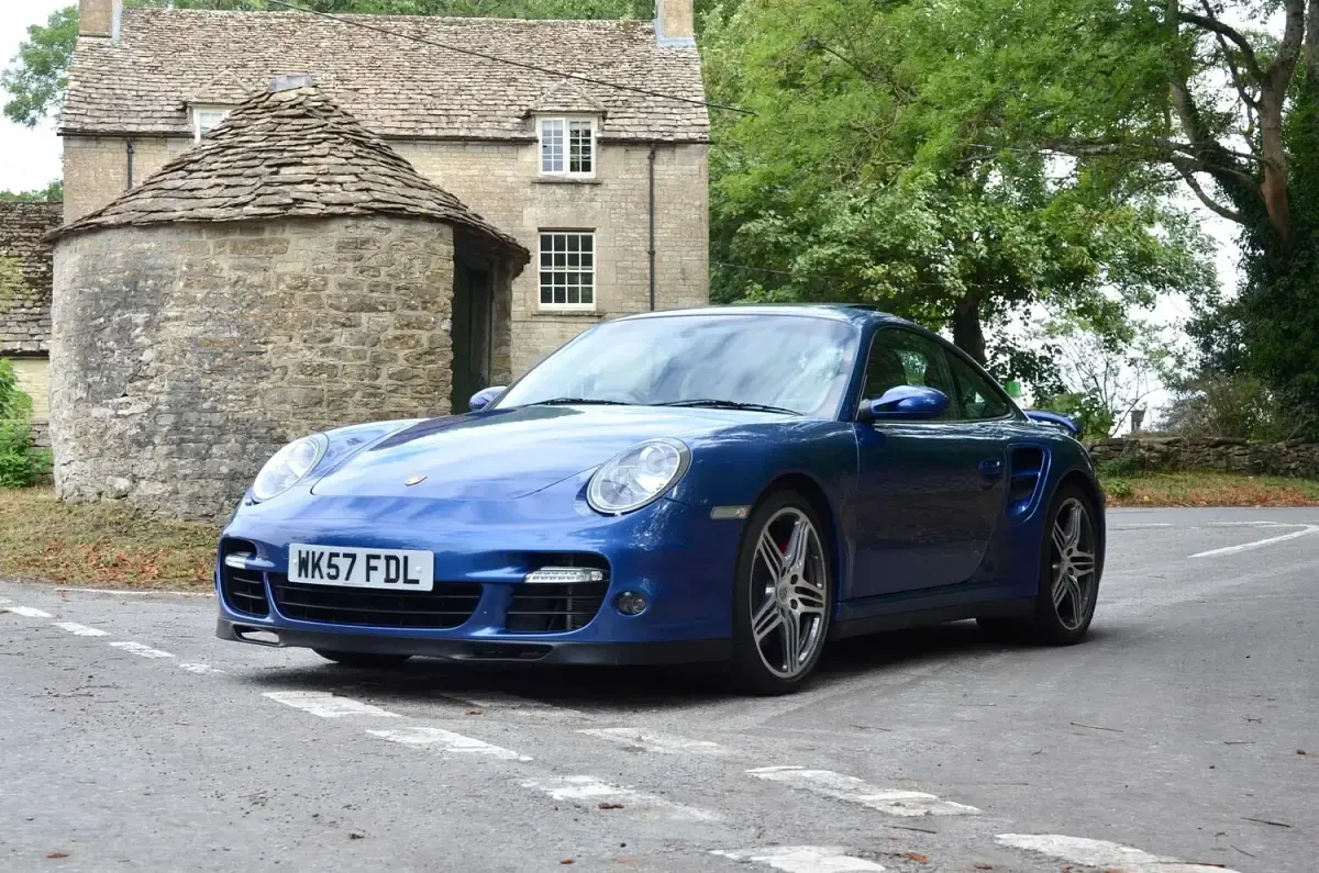 Used Porsche 911 Turbo 2007 Blue Coupe
