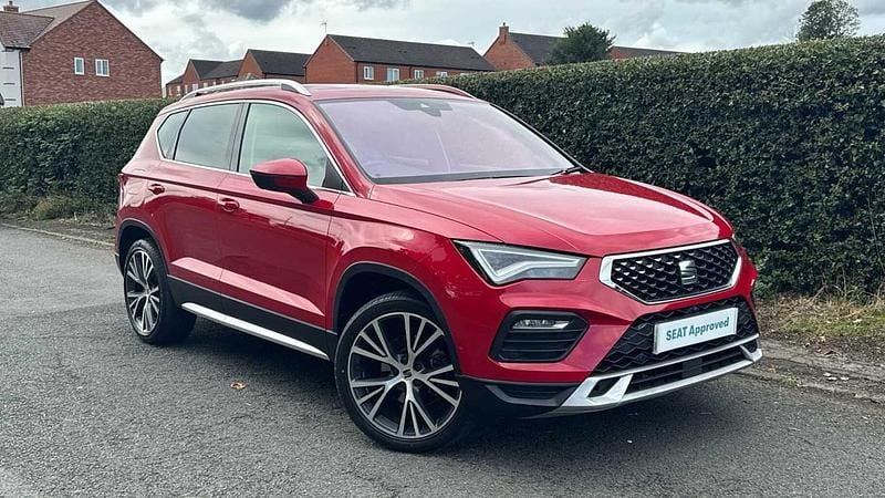 Red Used 2022 Seat Ateca 4Drive SUV | £21,990 (Fair price) - Image 1/4