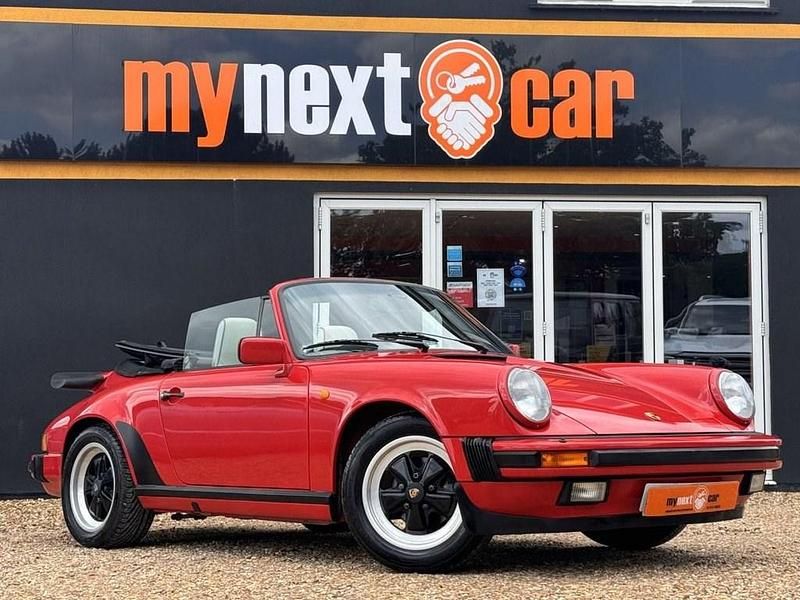 Used Porsche 911 Carrera Cabriolet Sport 231 HP (169 kW) 1989 Red Cabriolet