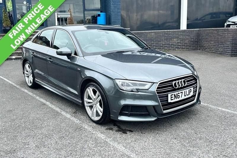 Grey Used 2018 Audi A3 S-Line Sedan | £12,999 (Good price) - Image 1/1