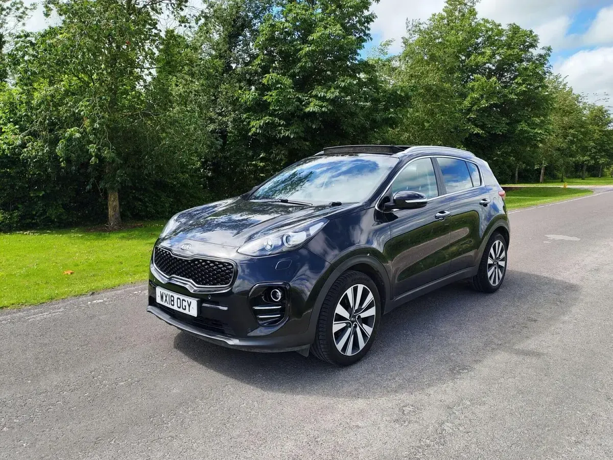 Used Kia Sportage 115 HP (84 kW) 2018 Black SUV
