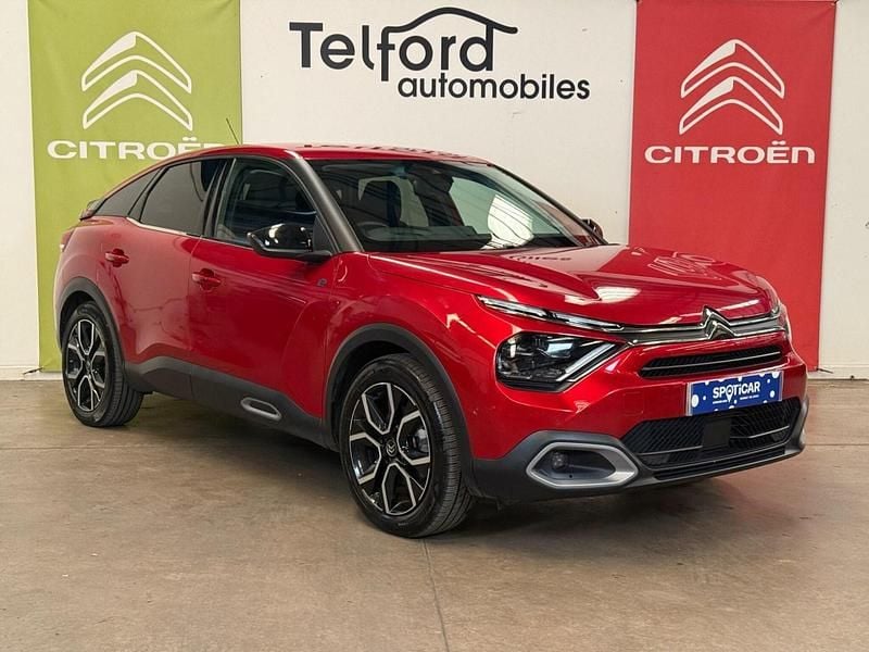 Red Used 2022 Citroën e-C4 Shine Hatchback | £11,995 (Fair price) - Image 1/4