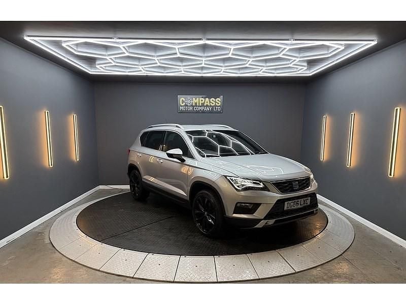 Used Seat Ateca XCELLENCE 150 HP (110 kW) 2016 Silver SUV