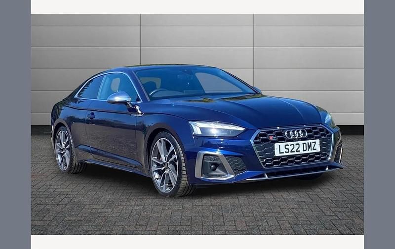 Used Audi S5 Comfort 336 HP (247 kW) 2022 Blue Coupe