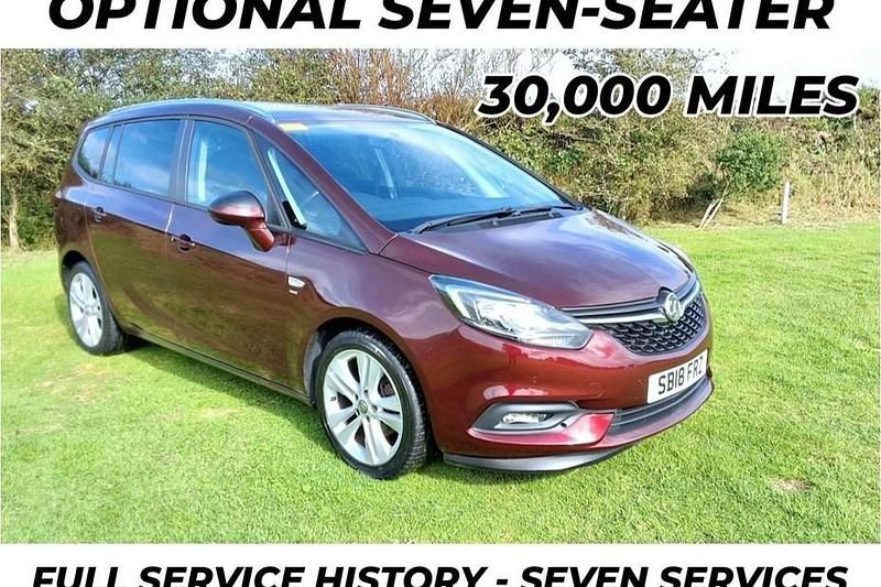 Used Vauxhall Zafira Tourer SRi 140 HP (102 kW) 2018 MPV