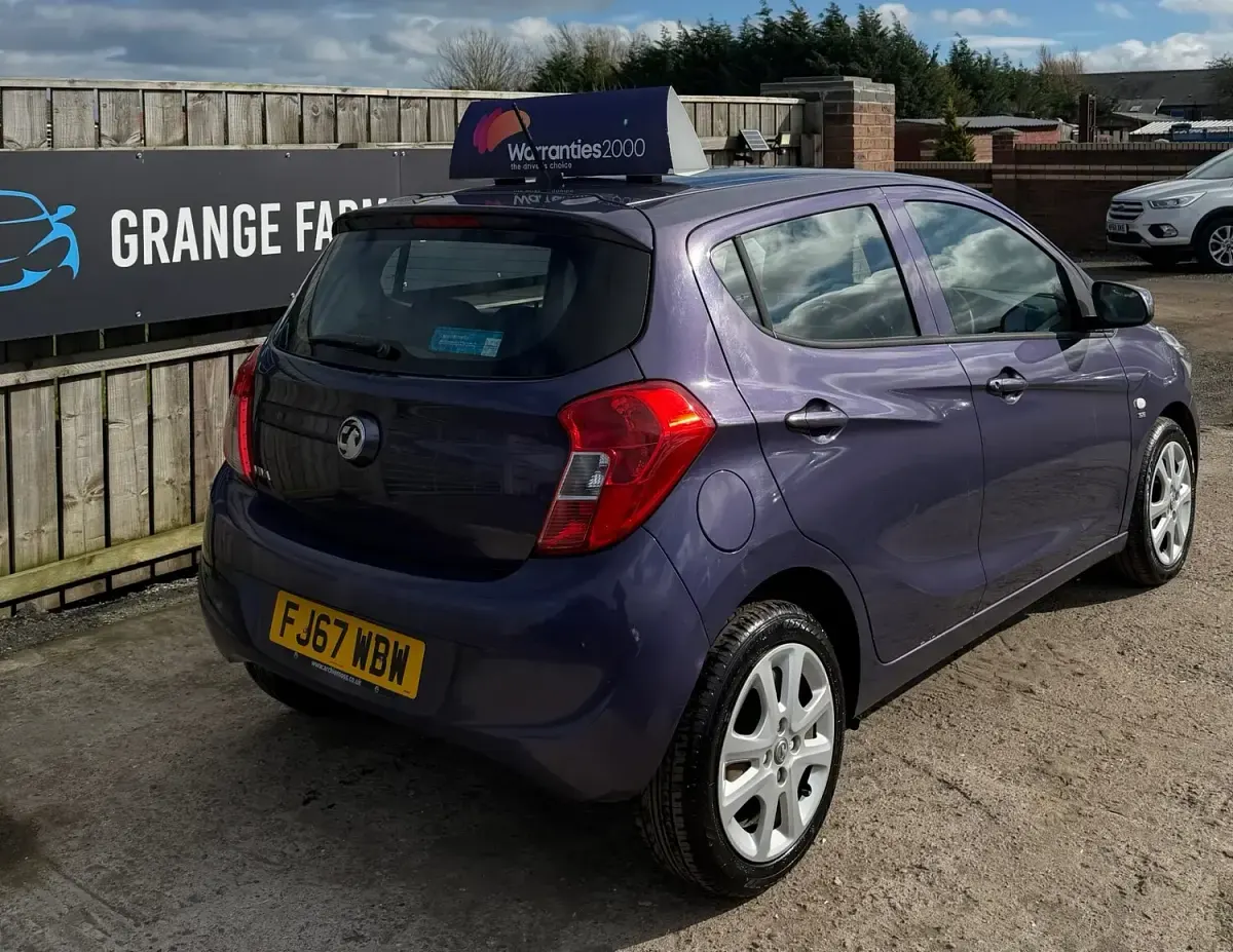 Used Vauxhall Viva 75 HP (55 kW) 2017 Purple Hatchback
