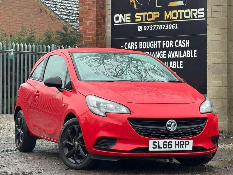 Used Vauxhall Corsa 75 HP (55 kW) 2016 Red Hatchback