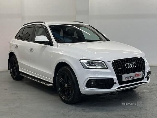 Used Audi Q5 S-Line 190 HP (139 kW) 2016 White SUV