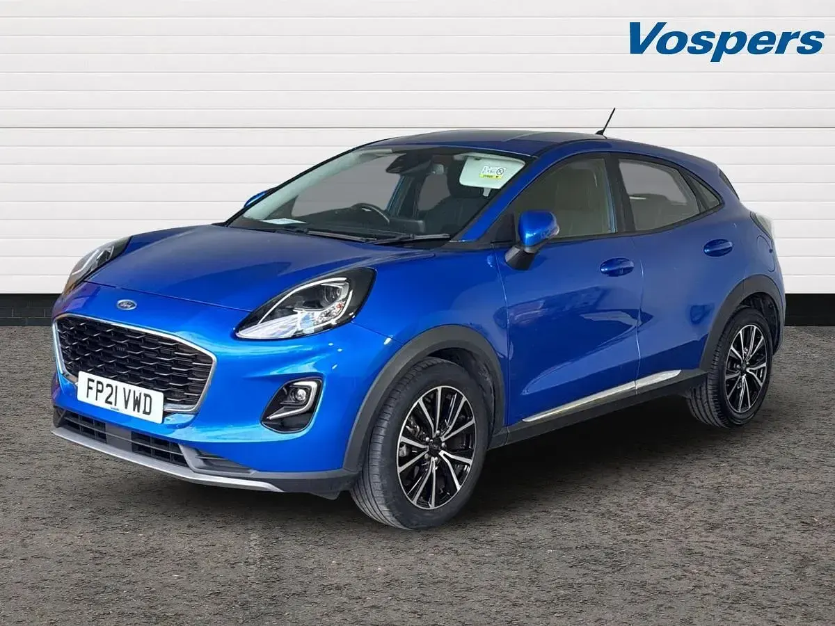 Used Ford Puma Titanium 125 HP (91 kW) 2021 Blue SUV