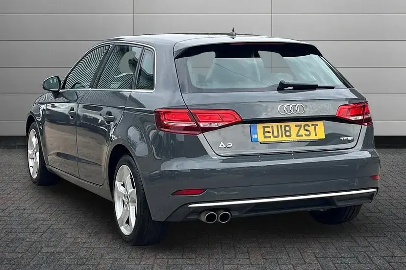 Used Audi A3 Sport 150 HP (110 kW) 2018 Grey Sedan