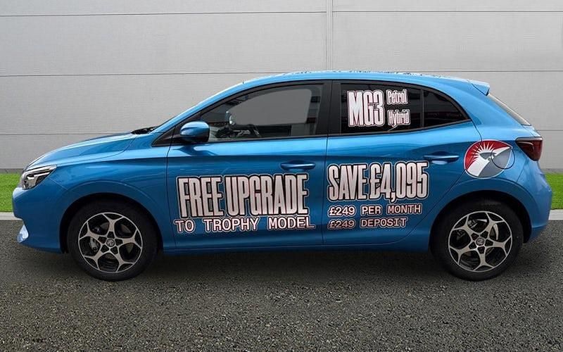 New MG MG3 Trophy 194 HP (142 kW) 2025 Blue Hatchback