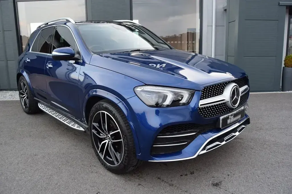 Used Mercedes GLE400 AMG line 2021 Blue SUV
