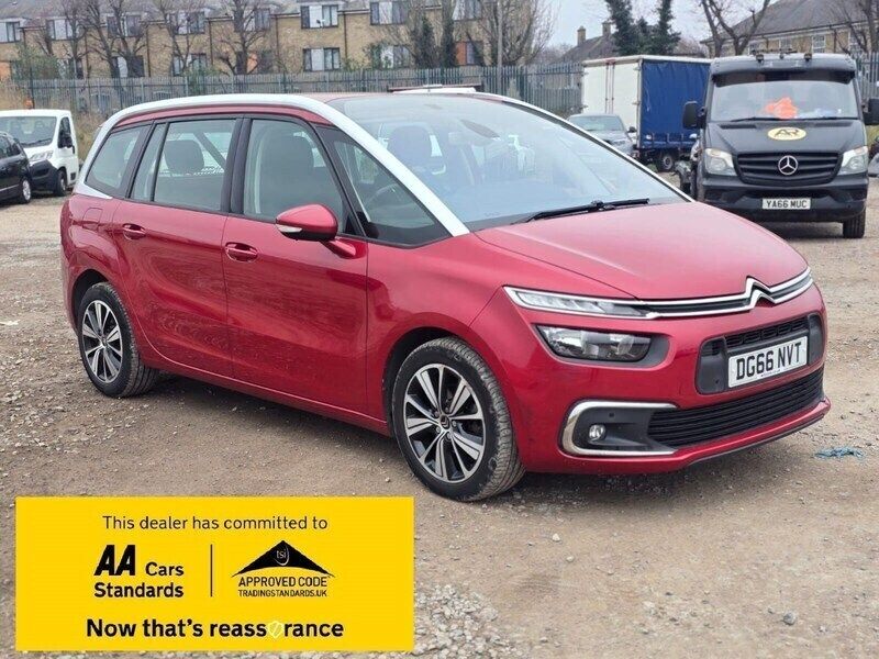 Red Used 2016 Citroën Grand C4 Picasso Feel MPV | £10,480 (Fair price) - Image 1/4