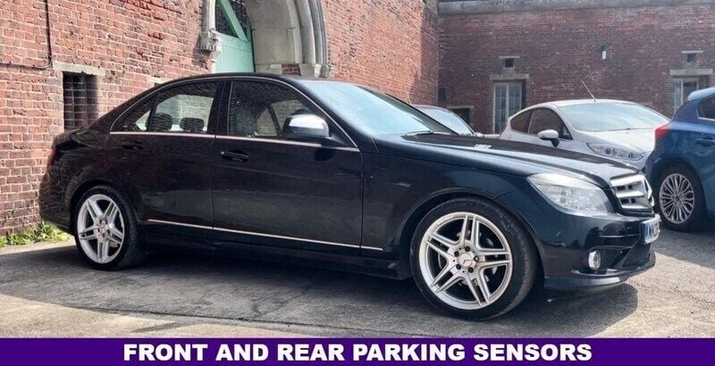 Black Used 2008 Mercedes C180 Sedan | £2,998 (Fair price) - Image 1/4