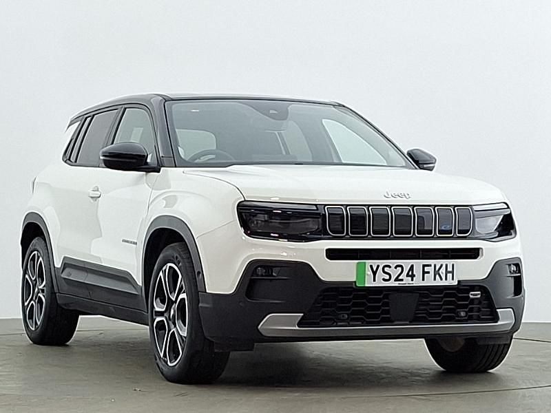 White Used 2024 Jeep Avenger EV Summit SUV | £20,798 (Expensive) - Image 1/4