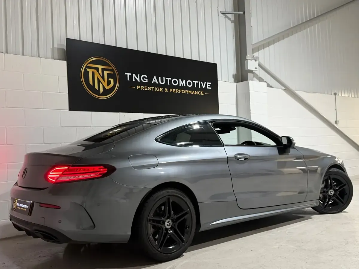 Used Mercedes C220 AMG Line Premium 2018 Grey Coupe