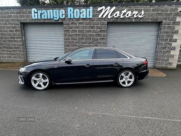 Used Audi A4 S-Line 163 HP (119 kW) 2021 Black Sedan