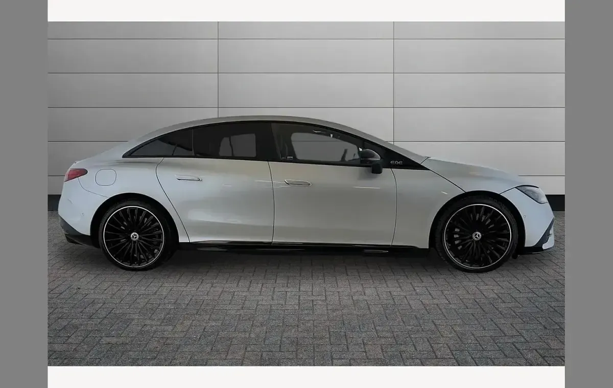 Used Mercedes EQE350 AMG line 214 kW (292 HP) 2025 Silver Sedan