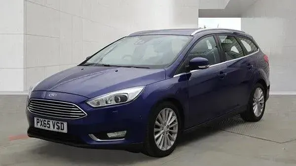 Used Ford Focus Titanium X 150 HP (110 kW) 2015 Blue Estate