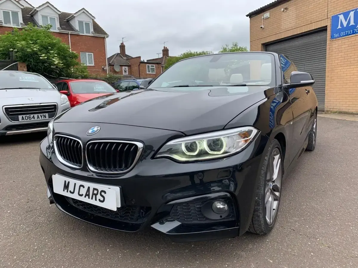 Used BMW 218 M Sport 2016 Black Cabriolet
