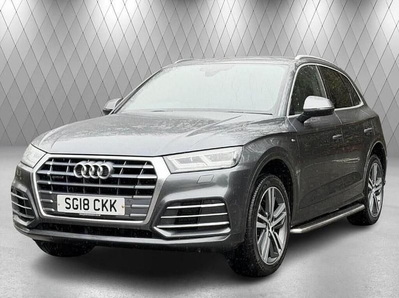 Used Audi Q5 S-Line 190 HP (139 kW) 2018 Grey SUV