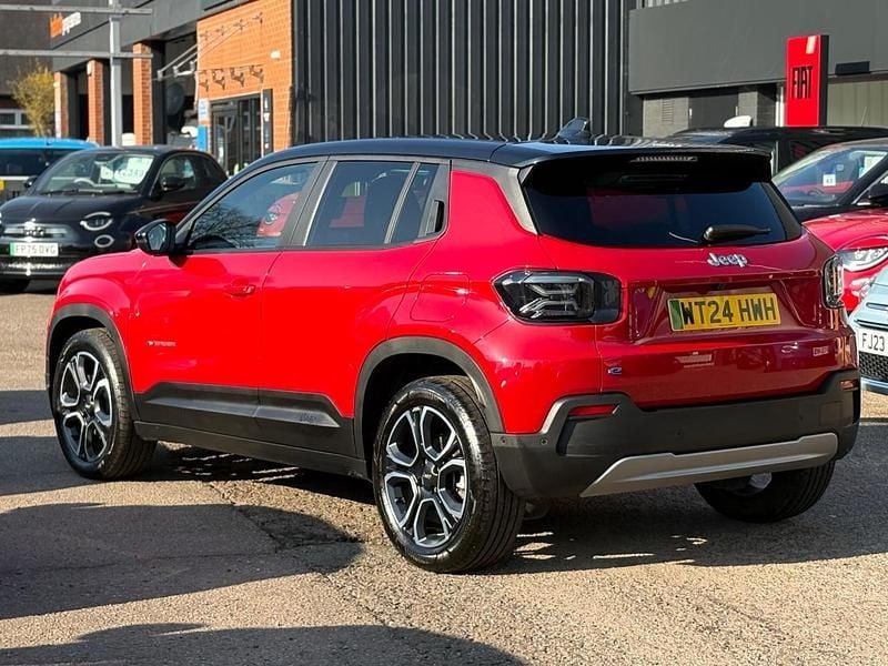 Used Jeep Avenger EV Summit 114 kW (156 HP) 2024 Red SUV